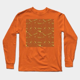 Herbst Muster - Fall Pattern (German) Long Sleeve T-Shirt